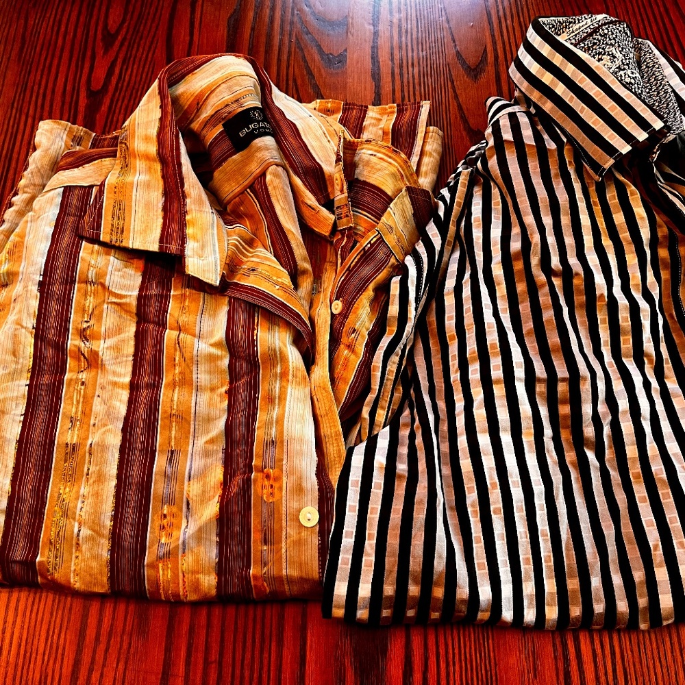 Two beautiful Bugatchi Homme Shirts